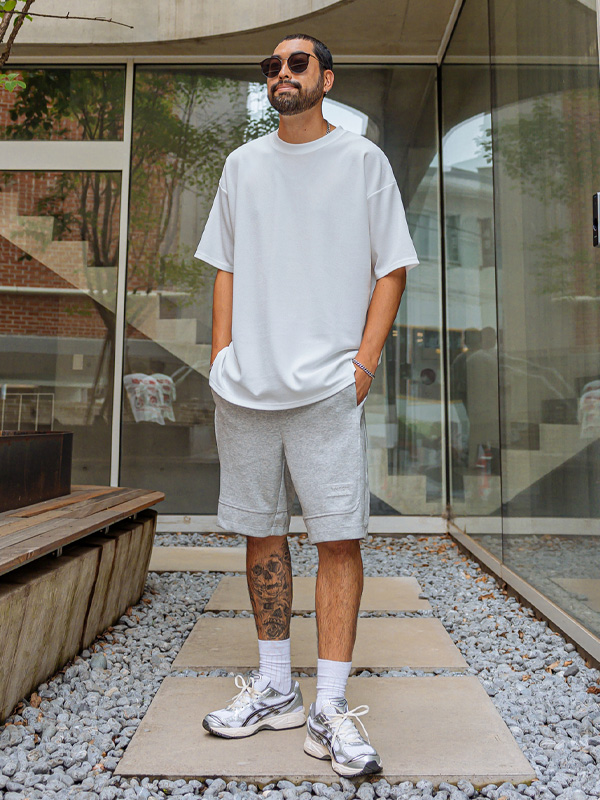 (L-2XL)<BR>하카 バンディング半ズボン 9013