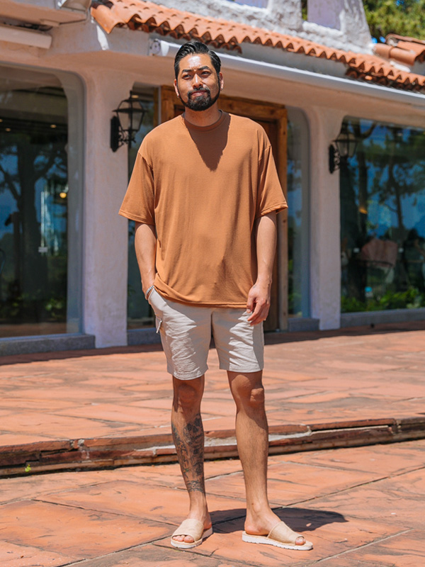 (XL~6XL)<br>레퓨지 半そでティー