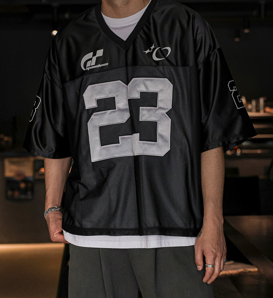 (L-5XL)<BR>바다드 半袖のジャージ 23