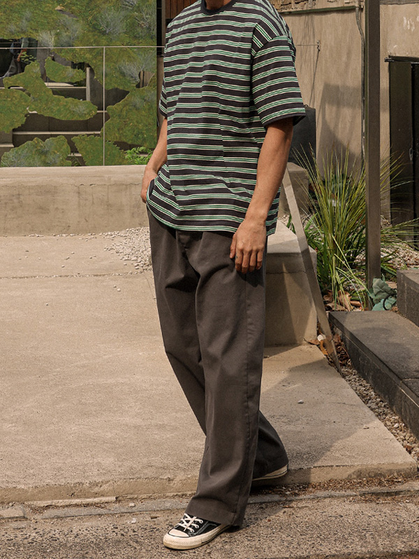 (XL-4XL)<br>미도트라 セミワイドフィット バンディングパンツ