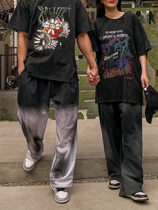 (L-4XL)<br>티프란 セミワイドフィット バンディングパンツ