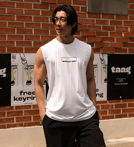 (L-5XL)<br>디트로니 モダルノースリーブ T020<br><font color="#072c81"><B>[ W.DNA ]</B></font>