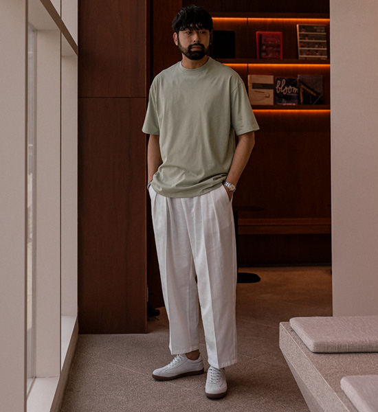 (L-5XL)<BR>디오마 데오드란트테잎 冷却用半袖Tee T024