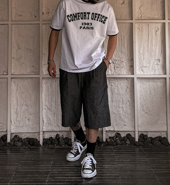 (L-5XL)<br>하디토비 半そでティー T021