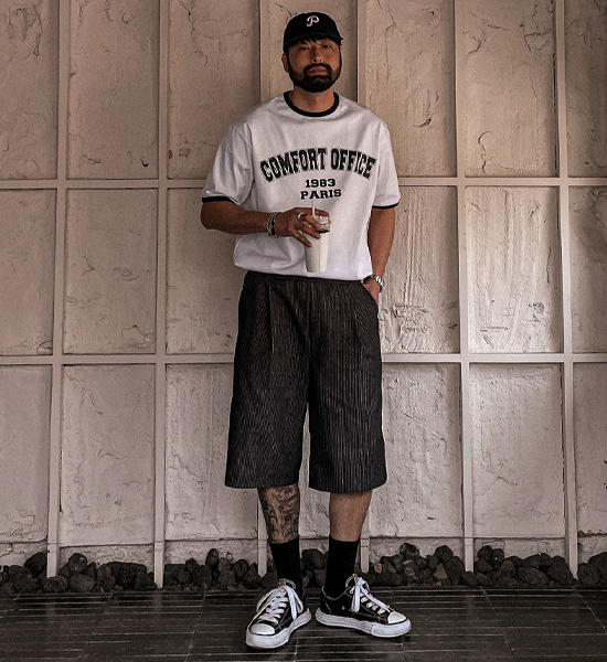 (L-5XL)<br>하디토비 半そでティー T021