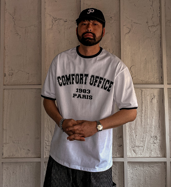 (L-5XL)<br>하디토비 半そでティー T021