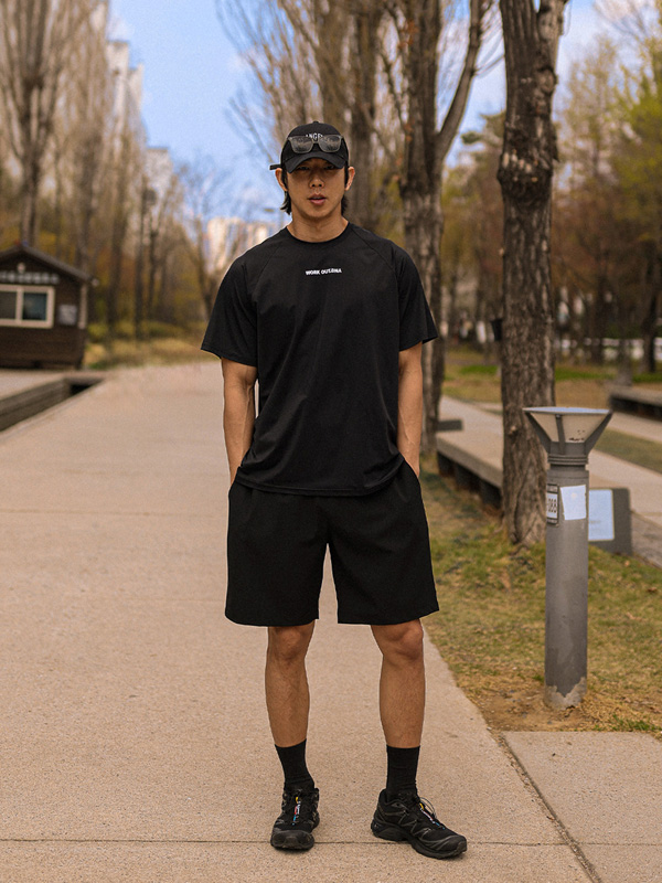 (L-6XL)<BR>바마코니 機能性 半そでティー T026<br><font color="#072c81"><B>[ W.DNA ]</B></font>