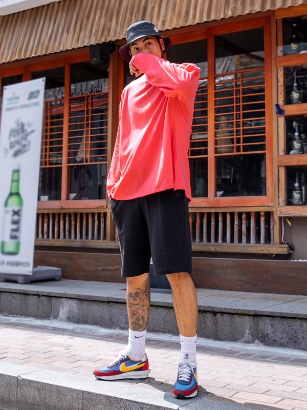 (L-5XL)<BR>그의 삶 ハーフパン