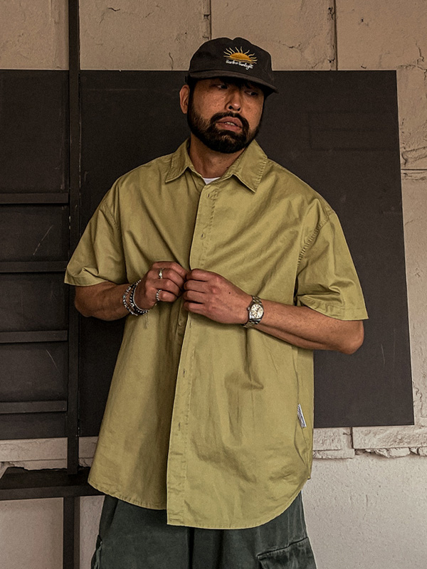 (M-6XL)<BR>니아몬 半袖シャツ N1599