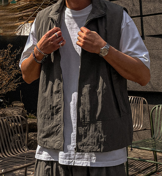 (XL-6XL)<BR>코르아토 ジップアップベスト SET1618