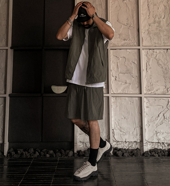 (XL-6XL)<BR>바카오두 バンディング半ズボン SET1618