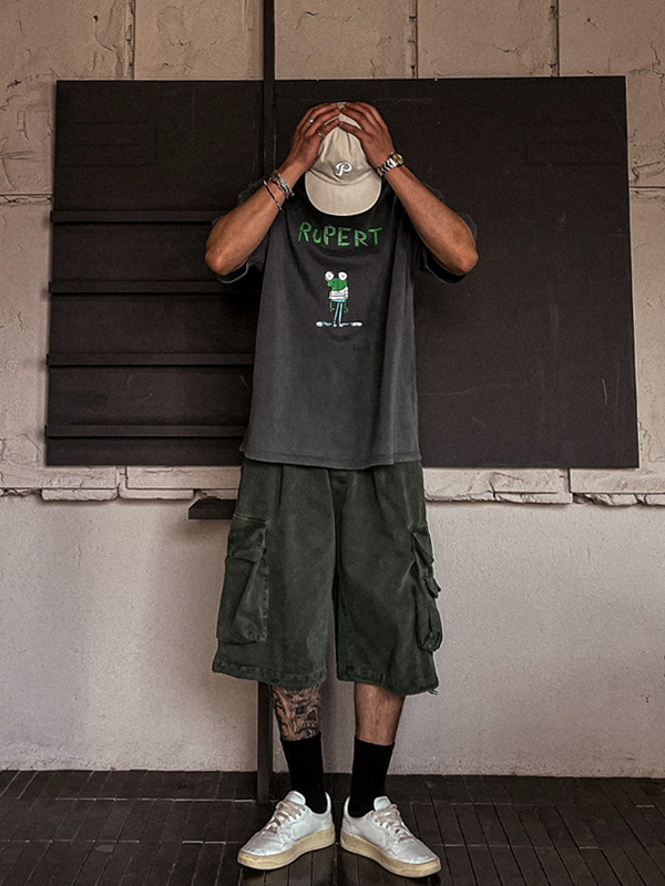 (M-6XL)<BR>프로그킹 半そでティー 919