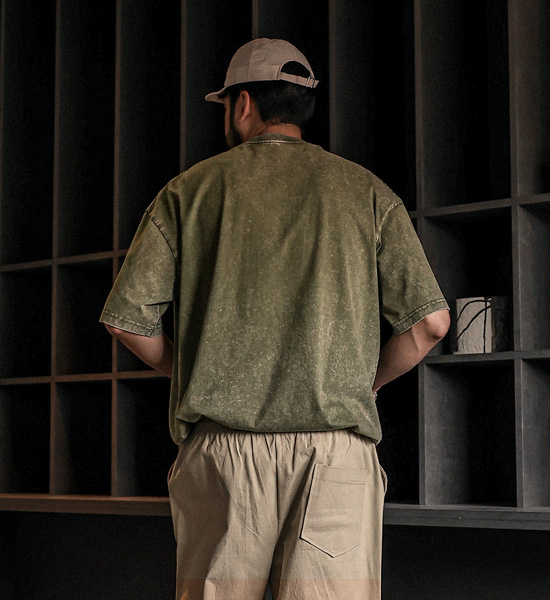 (M-6XL)<br>조나코 顔料 半そでティー