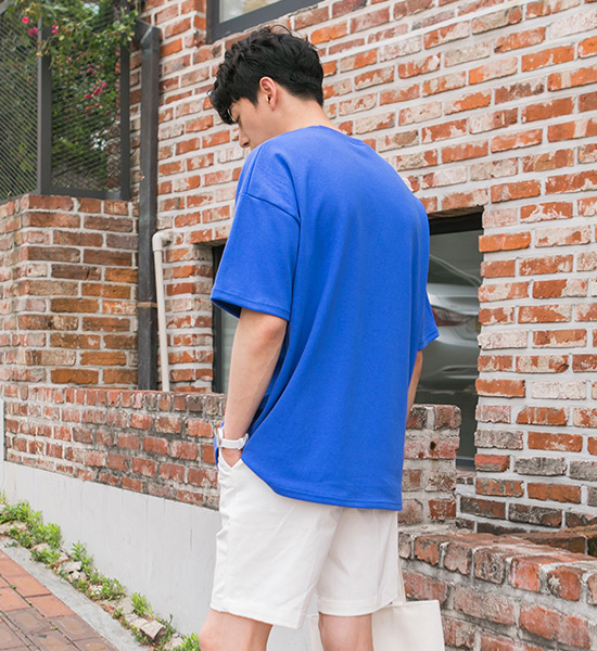 (L-5XL)<br>꼭필요해 半そでティー<br><font color="#fb5ec9"><B>[1+1]</B></font>