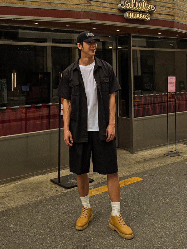 (XL-5XL)<BR>소리아토 半袖シャツ