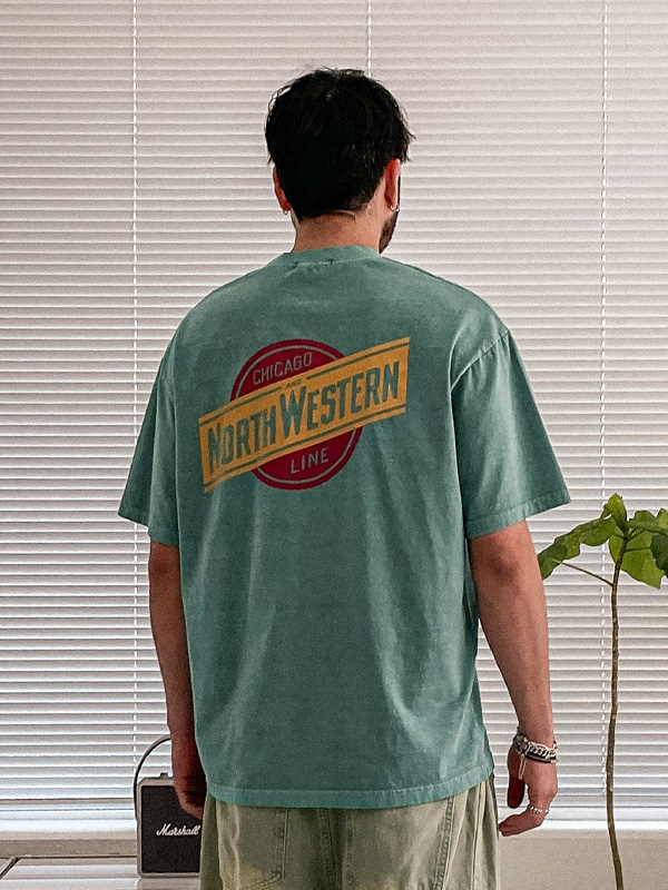 ( XL-6XL)<BR>부키타 顔料 半そでティー