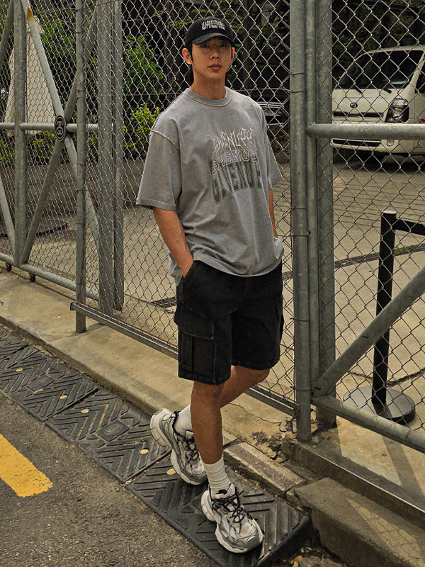 (M-6XL)<br>보이쿠아 カーゴバンディングショートパンツ 8100