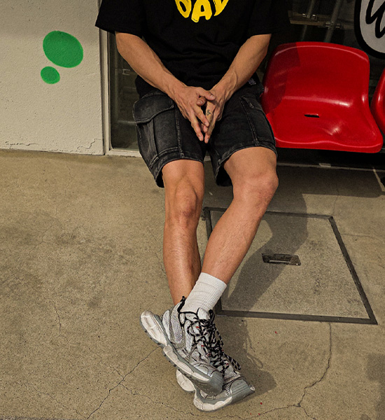 (M-6XL)<br>보이쿠아 カーゴバンディングショートパンツ 8100