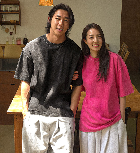 (M-6XL)<br>조나코 顔料 半そでティー