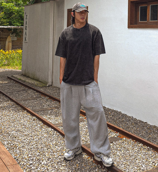 (M-6XL)<br>조나코 顔料 半そでティー