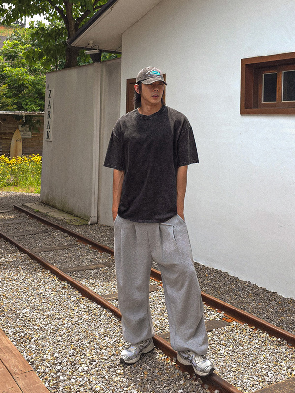 (M-6XL)<br>조나코 顔料 半そでティー