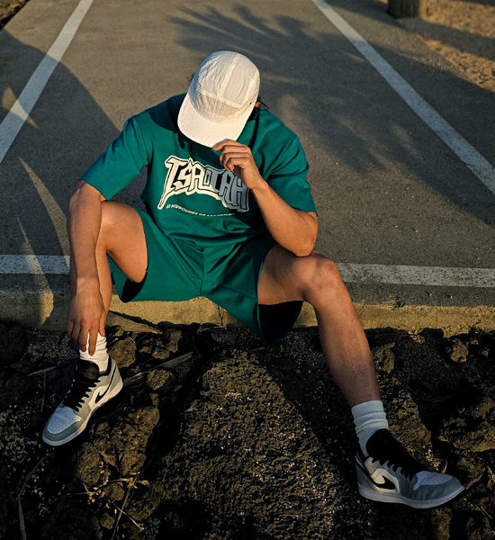 (L-5XL)<BR>포토코미 半そでティー