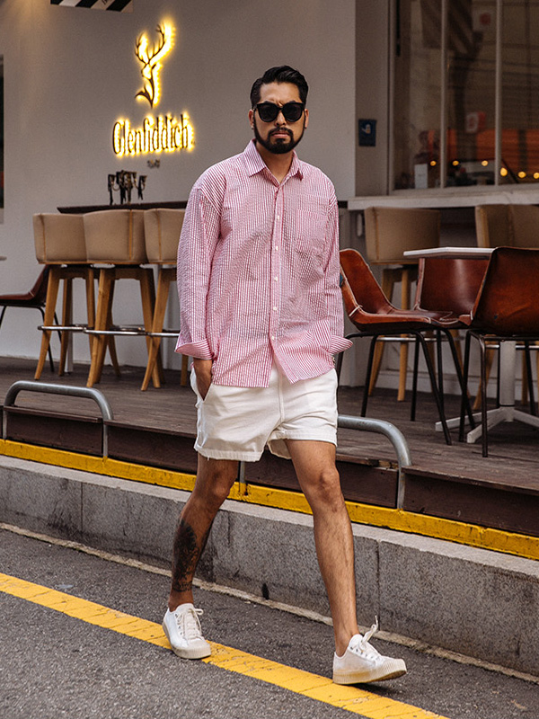 (M-5XL)<BR>인랑 ハーフパン