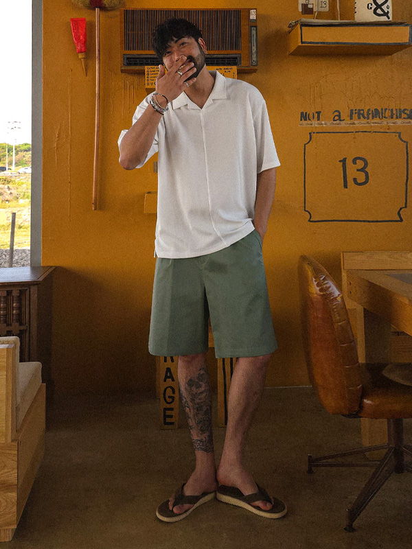 (S-5XL)<BR>할프빌 バックバンディング ハーフパン S95