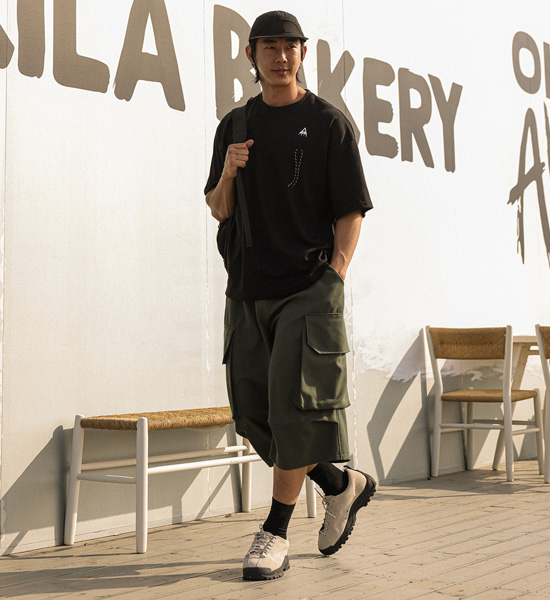 (XL-6XL)<BR>미슈콜 バミューダ カーゴバンディングショートパンツ