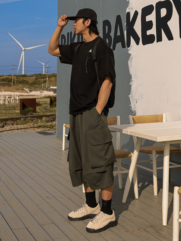 (XL-6XL)<BR>미슈콜 バミューダ カーゴバンディングショートパンツ