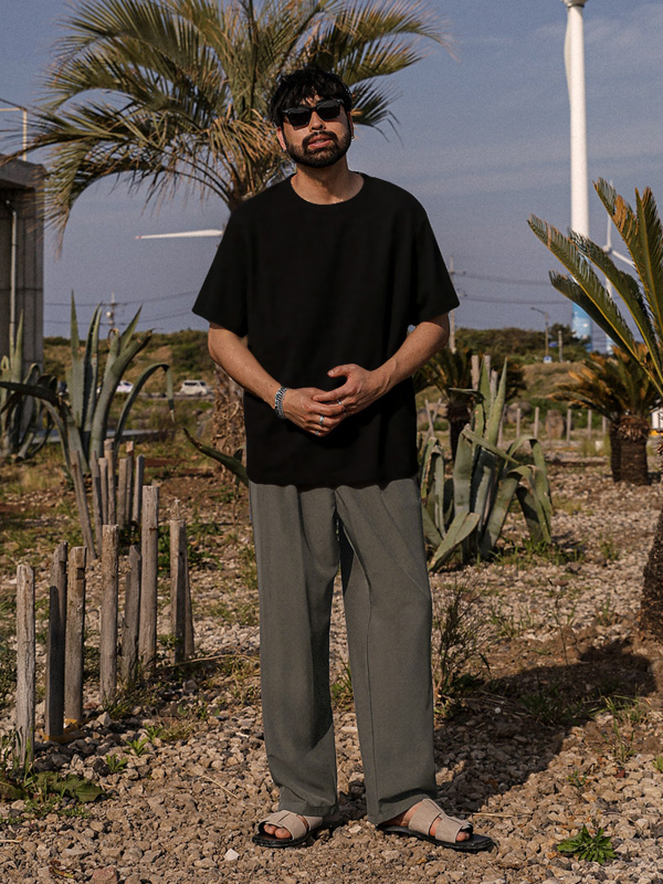 (L-4XL)<br>바르파포 半そでティー