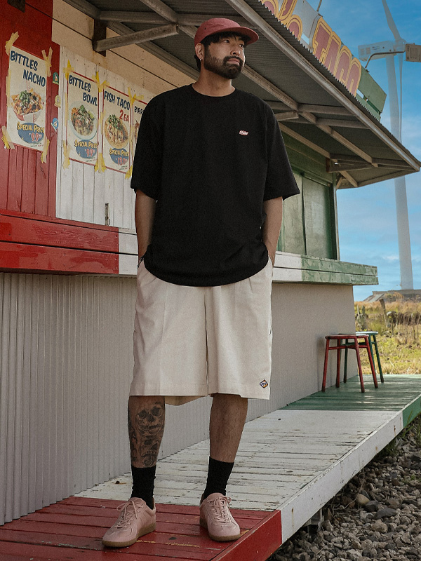 (M-5XL)<BR>키슬라우 バミューダ ハーフパン