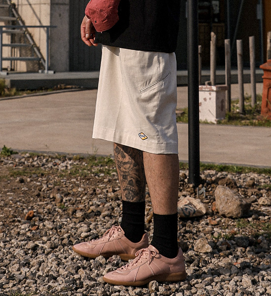 (M-5XL)<BR>키슬라우 バミューダ ハーフパン