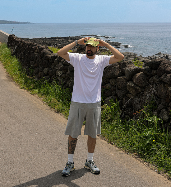 (L-6XL)<br>판타노즈 機能性 メッシュ半袖Tシャツ T028<br><font color="#072c81"><B>[ W.DNA ]</B></font>