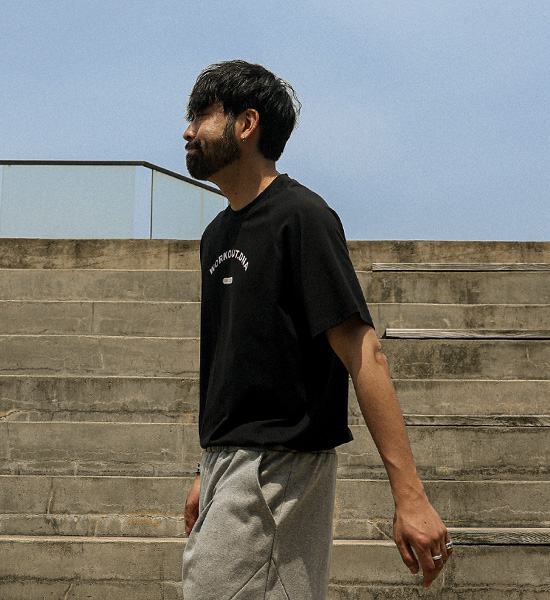 (L-5XL)<br>아르세트 モーダル 半そでティー T029<br><font color="#072c81"><B>[ W.DNA ]</B></font>