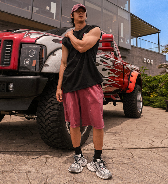 (XL-4XL)<br>바트카로 袖なし