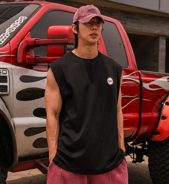 (XL-4XL)<br>바트카로 袖なし