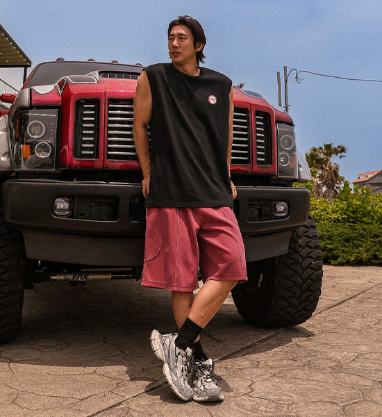 (XL-4XL)<br>바트카로 袖なし