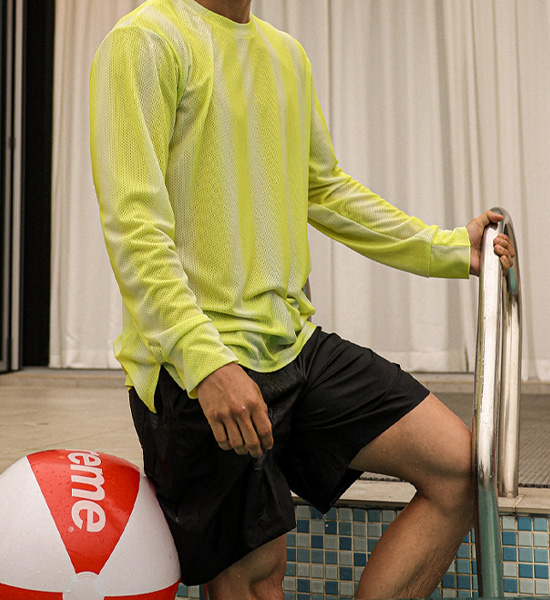 (XL-6XL)<br>그라바트 縞模様 軽警備員 T032