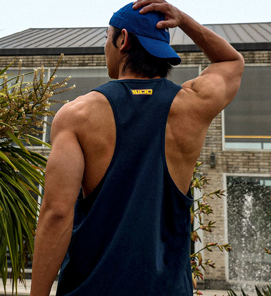 (L-5XL)<BR>맥피크 モーダル 헬스나시 T030 <br><font color="#072c81"><B>[ W.DNA ]</B></font>