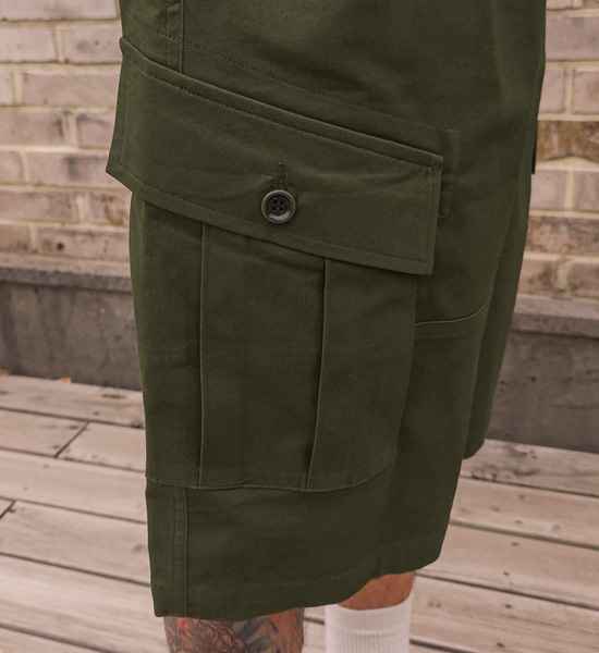 (L-5XL)<BR>마치티니 6부 カーゴバンディングショートパンツ