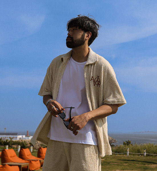 바르카우 타올지 半袖シャツ+로히야 타올지 バンディング半ズボン