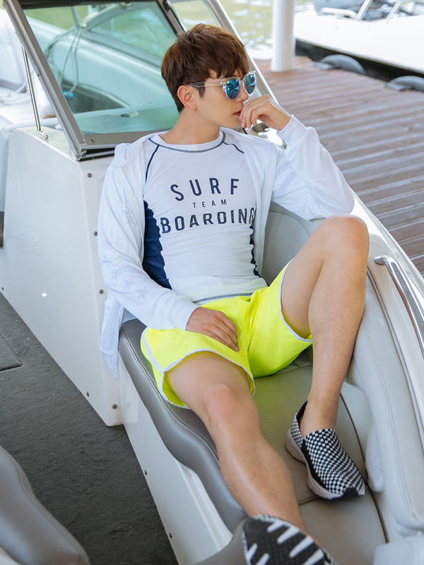 (M~5XL)<BR>훌라 ビーチ フードジップアップ