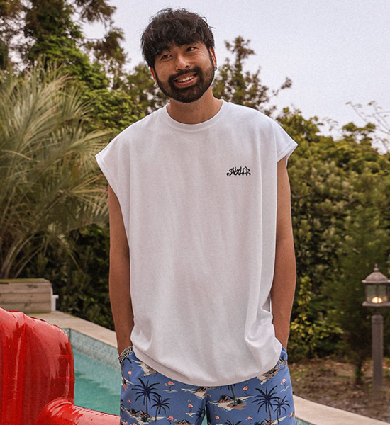 (XL-6XL)<BR>차리츠 袖なし T342