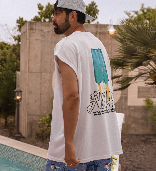 (XL-6XL)<BR>차리츠 袖なし T342