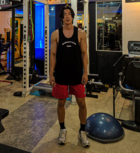 (L-5XL)<br>타우포 モーダル 헬스나시 T036<br><font color="#072c81"><B>[ W.DNA ]</B></font>