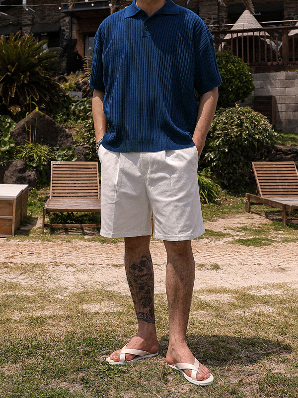 (28-40)<br>슬라프 バックバンディング ハーフパン 725