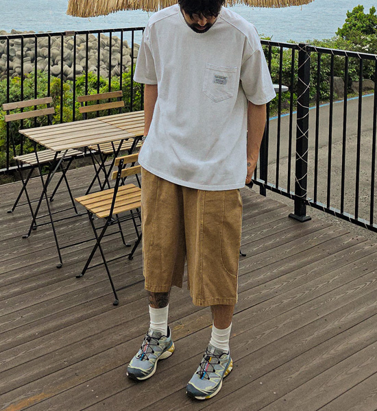 (XL-6XL)<br>오카트나 バミューダ バンディング半ズボン