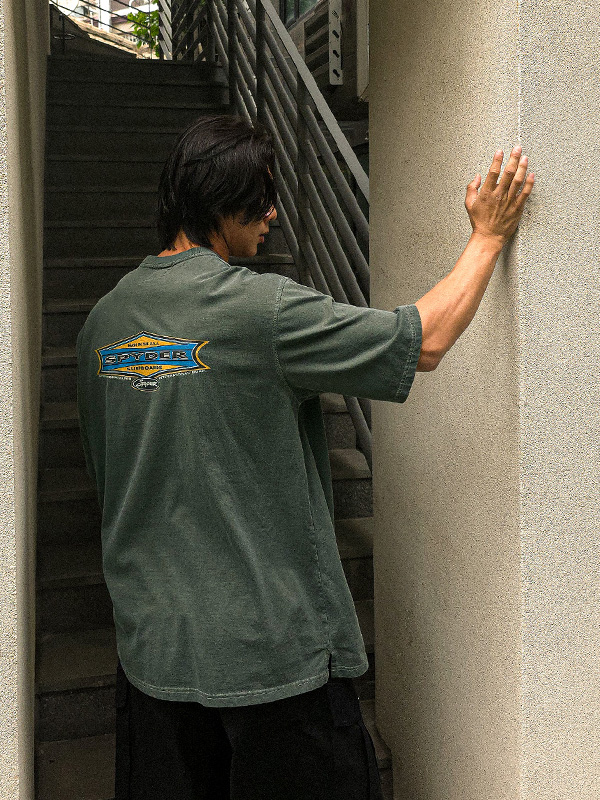 (L-5XL)<br>자비도프 顔料 半そでティー