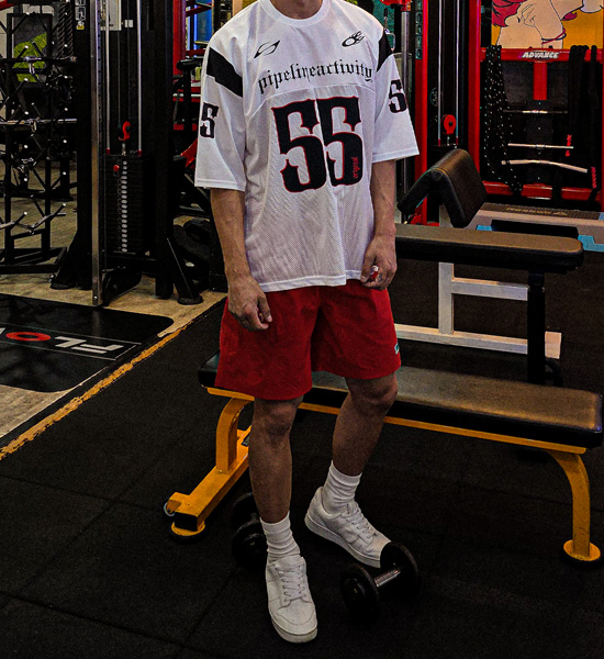 (XL-6XL)<BR>맥그로리 メッシュ 半袖のジャージ